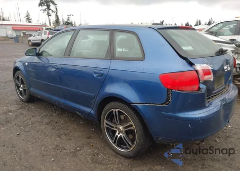 2006 Audi A3 2.0T/W/Premium Pkg z USA, uszkodzony, nr VIN WAUNF78PX6A147084